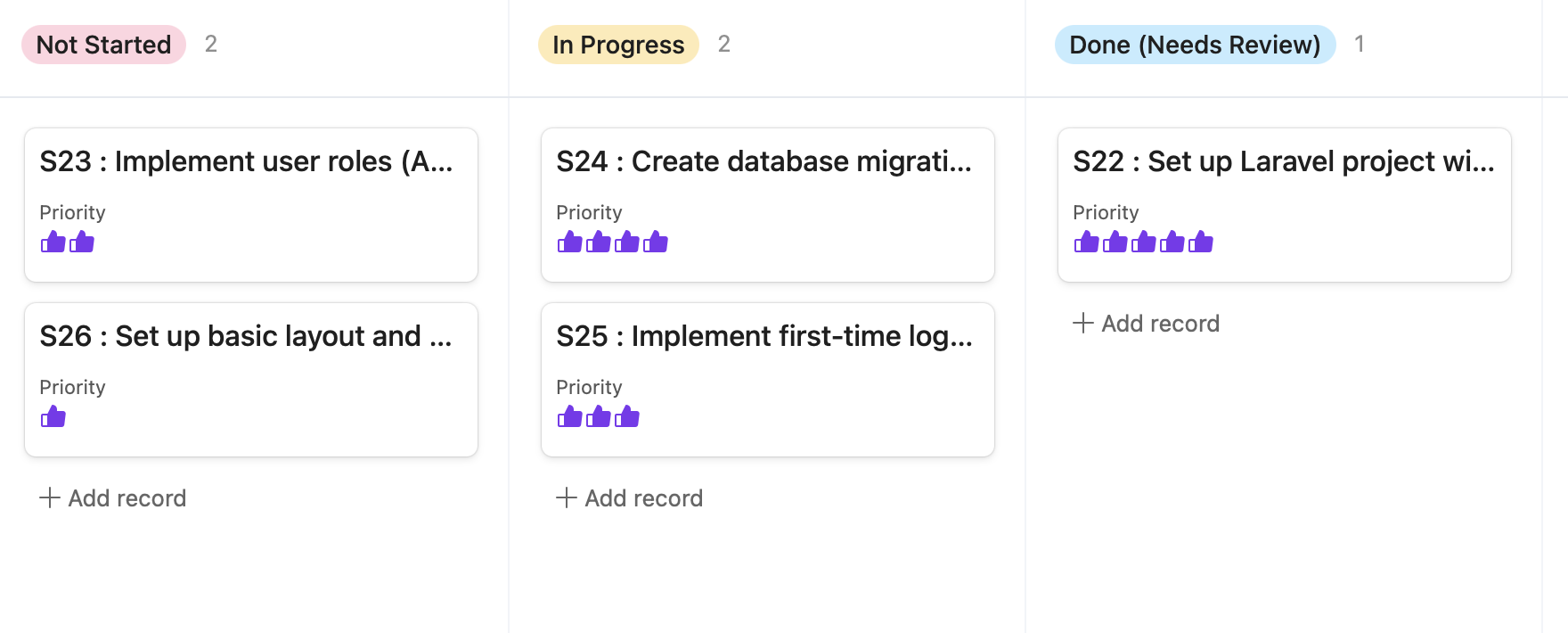 Time Tracker - in progress